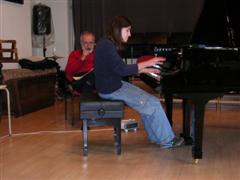 Curso na Academia de Amadores de Música - Lisboa, Março de 2008.